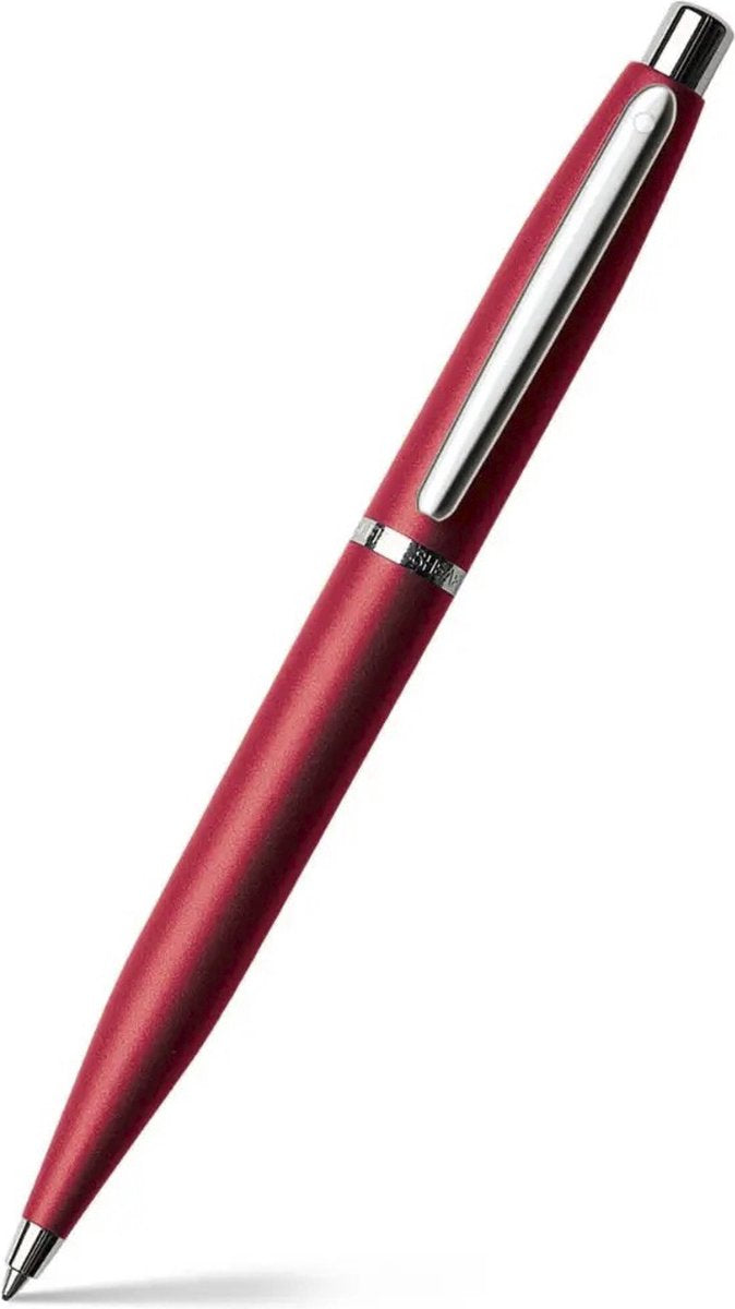 Długopis Sheaffer - vfm e9403 - niklowany nadmierny czerwony - sf-e2940351