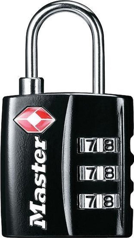 Masterlock tsa bagagehangslot 30mm 4680eurdblk