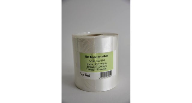 Vp lint off white 100mm x 50m