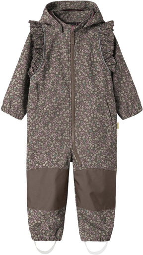 Name it - nmfalfa08 softshell suit frill aop fo dames jas
