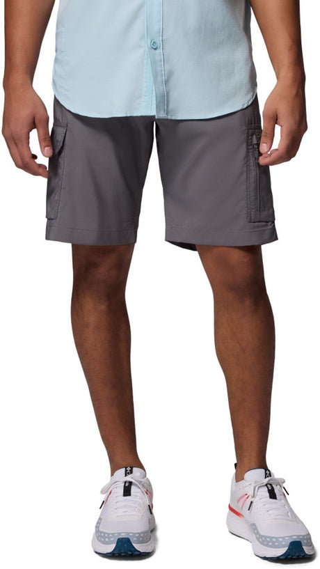 Męskie spodnie outdoorowe Columbia Silver Ridge™ Utility cargo Shorts - miejski szary