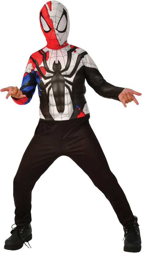 Kostium dziecięcy Rubies Spider-Man zatruty - - rozmiar jeden rozmiar
