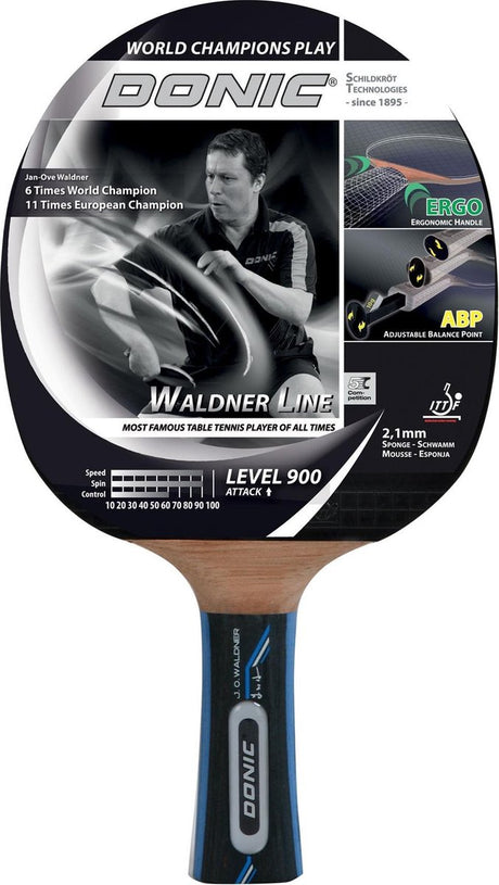 Donic schildkröt donic schildkrot tafeltennisbats - rood zwart beige