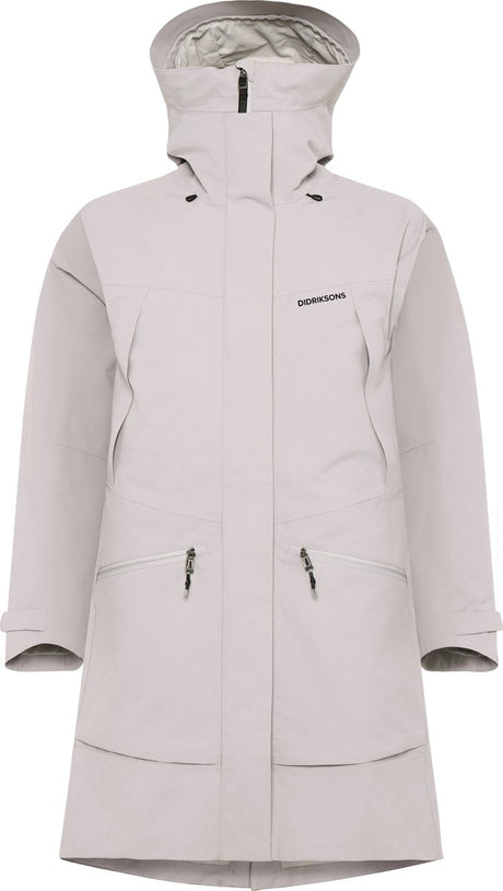 Damska kurtka outdoorowa Didriksons ilma wns parka 8 - mgła wschodu słońca