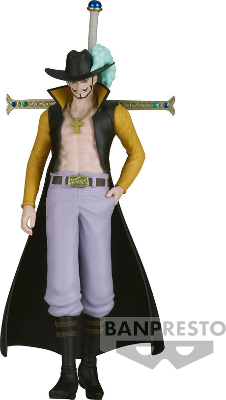 Banpresto spółka z ograniczoną odpowiedzialnością jednoczęściowy - posąg shukko - dracule mihawk 16 cm