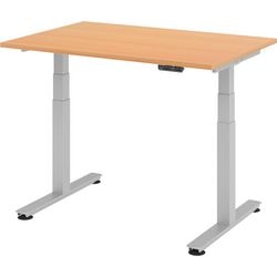 Młotek biurkowy Bach typu sit-stand buk 120x80x127cm