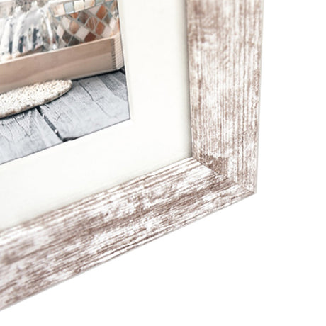 Zep Photo Frame V23136 Nelson 6 3Q White Wash dla 3 zdjęć