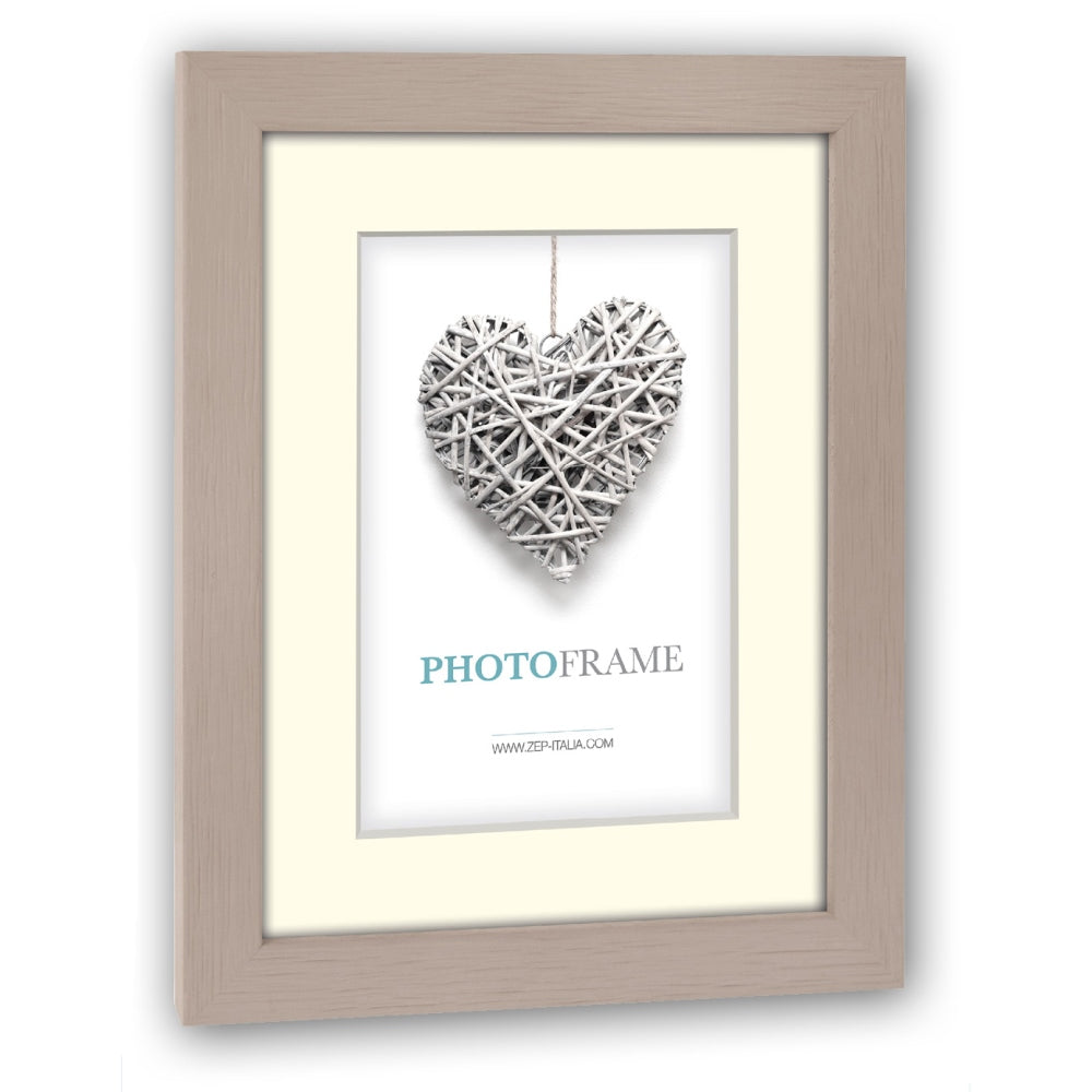 ZEP Photo Frame V32182 Regent 2 Taupe 13x18 18x24 cm