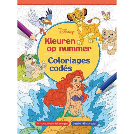 Kolorowanie według numerów Disney Disney - kody do kolorowania