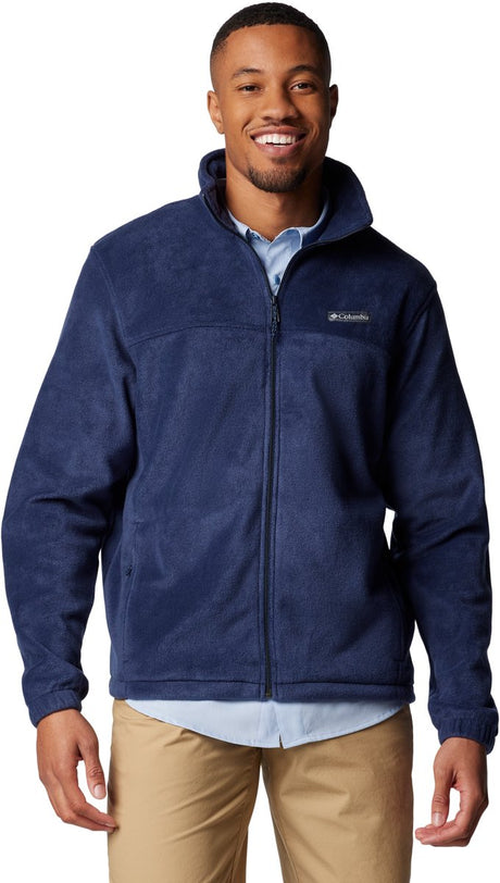 Kurtka polarowa Columbia Steens Mountain™ full zip 2.0 męska – kamizelka polarowa z pełnym zamkiem błyskawicznym – rozmiar XL – niebieska