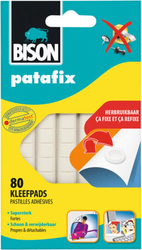 Bison patafix - 12 x 80 sztuk - opakowanie wartościowe