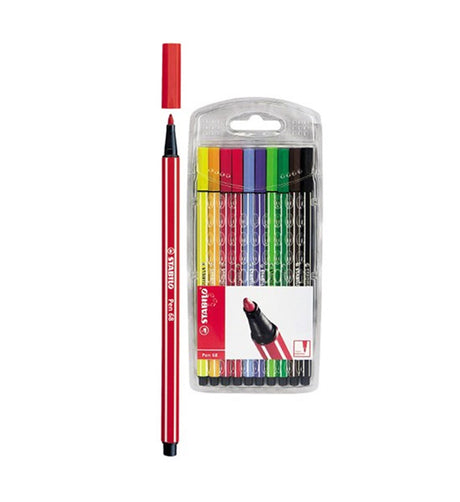 Cienkopisy Stabilo 1,0mm 10 sztuk