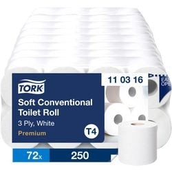 Papier toaletowy Tork premium biały