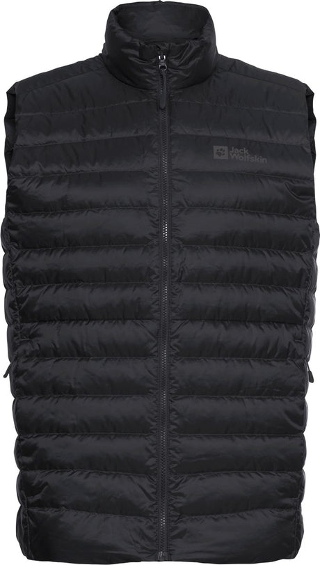 Męski ocieplacz outdoorowy Jack Wolfskin Pilvi Down w kolorze czarnym