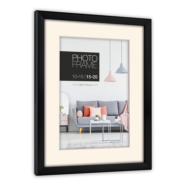 Ramka na zdjęcia Zep np34b edison czarna 20x30 30x40 cm