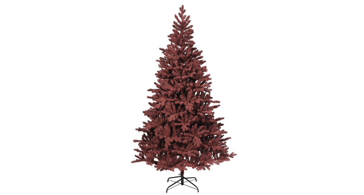 Kerstboom rood d112 h180cm