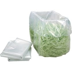 Plastikowe torby zbierające hsm przezroczyste 25 sztuk