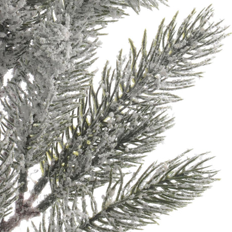 Decoris sztuczna gałązka sosny ze śniegiem 5x11x49cm