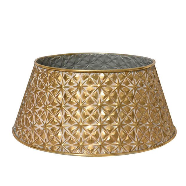 Decoris boomring ijzer ø70cm x h.27cm goud antiek