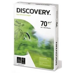 Papier kserokopiarski Discovery a4 70 g m² gładki biały 500 arkuszy
