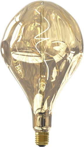 Calex xxl organic evo led lamp champagne - e27 - 6w - dimbaar