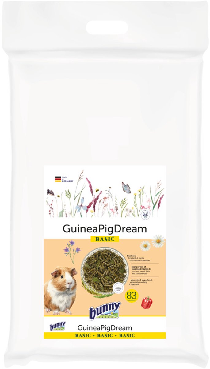 Króliczek naturalny świnka morska Dream basic - 4 kg