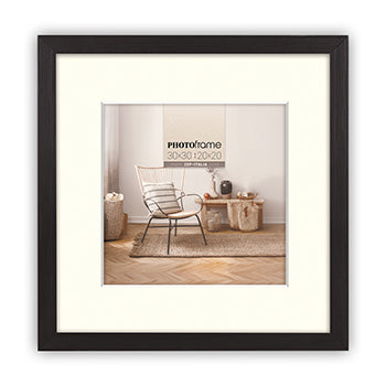Ramka na zdjęcia Zep v4530b malmo czarna 20x20 30x30 cm