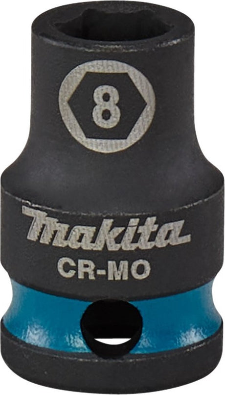 Nasadka udarowa Makita e-15899 czarna 3 8 krótka | 8mm