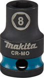 Nasadka udarowa Makita e-15899 czarna 3 8 krótka | 8mm