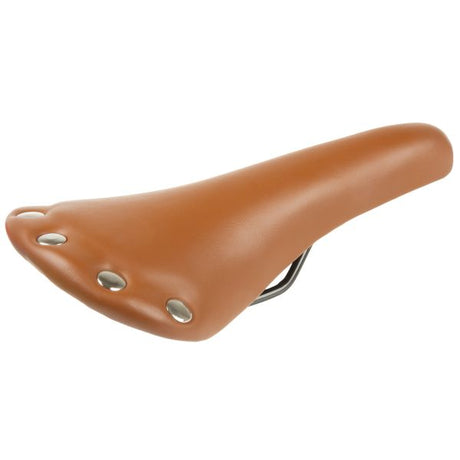 Wyścigowe siodło M-wave fixie - brązowe