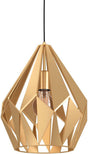Eglo carlton hanglamp - e27 - ø 31 cm - goud
