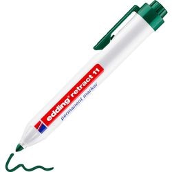 Marker permanentny edding z przyciskiem 11 1,5-3mm zielony