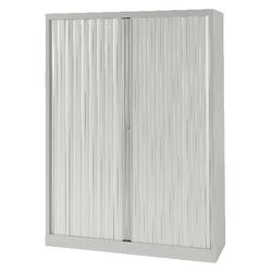 Szafka z drzwiami rolowanymi bisley eurotambours plus 120x43x163,7cm szara