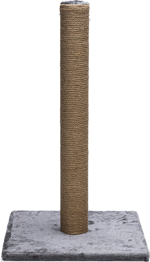 Beeztees lesley - krabpaal - grijs - 35x35x60 cm