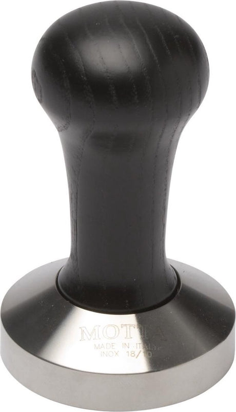 Tamper Motta ze stali nierdzewnej, drewno czarne - 53 mm