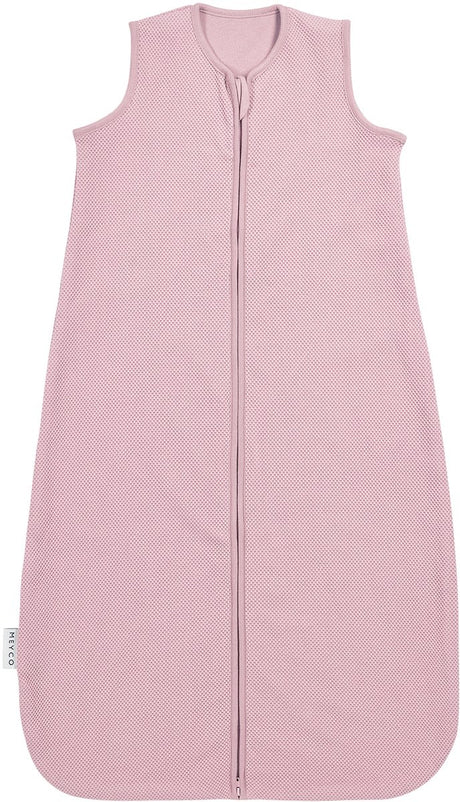 Kolekcja Meyco Baby Studio Klasyczny śpiwór dziecięcy - fioletowo-różowy - 90cm - 1,0 tog