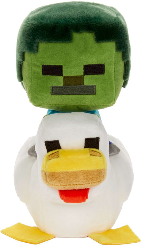 Mattel Minecraft Deluxe przytulanka figurka kurczak dżokej 20 cm przytulanki