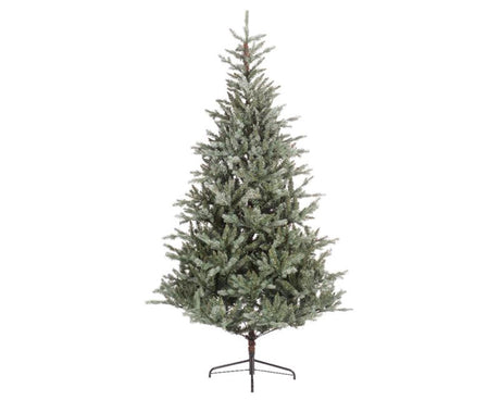 Everlands allison pine luksusowa sztuczna choinka niebieski świerk 150 cm wysoki zielony z realistycznymi igłami o średnicy 97 cm