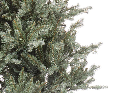 Everlands allison pine luksusowa sztuczna choinka niebieski świerk 150 cm wysoki zielony z realistycznymi igłami o średnicy 97 cm