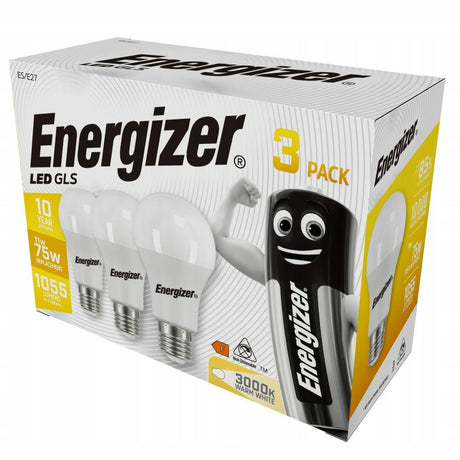 Seria Energizer - lampa led - 11w (odpowiednik 75w) - e27 - ciepła biel - 1055lm