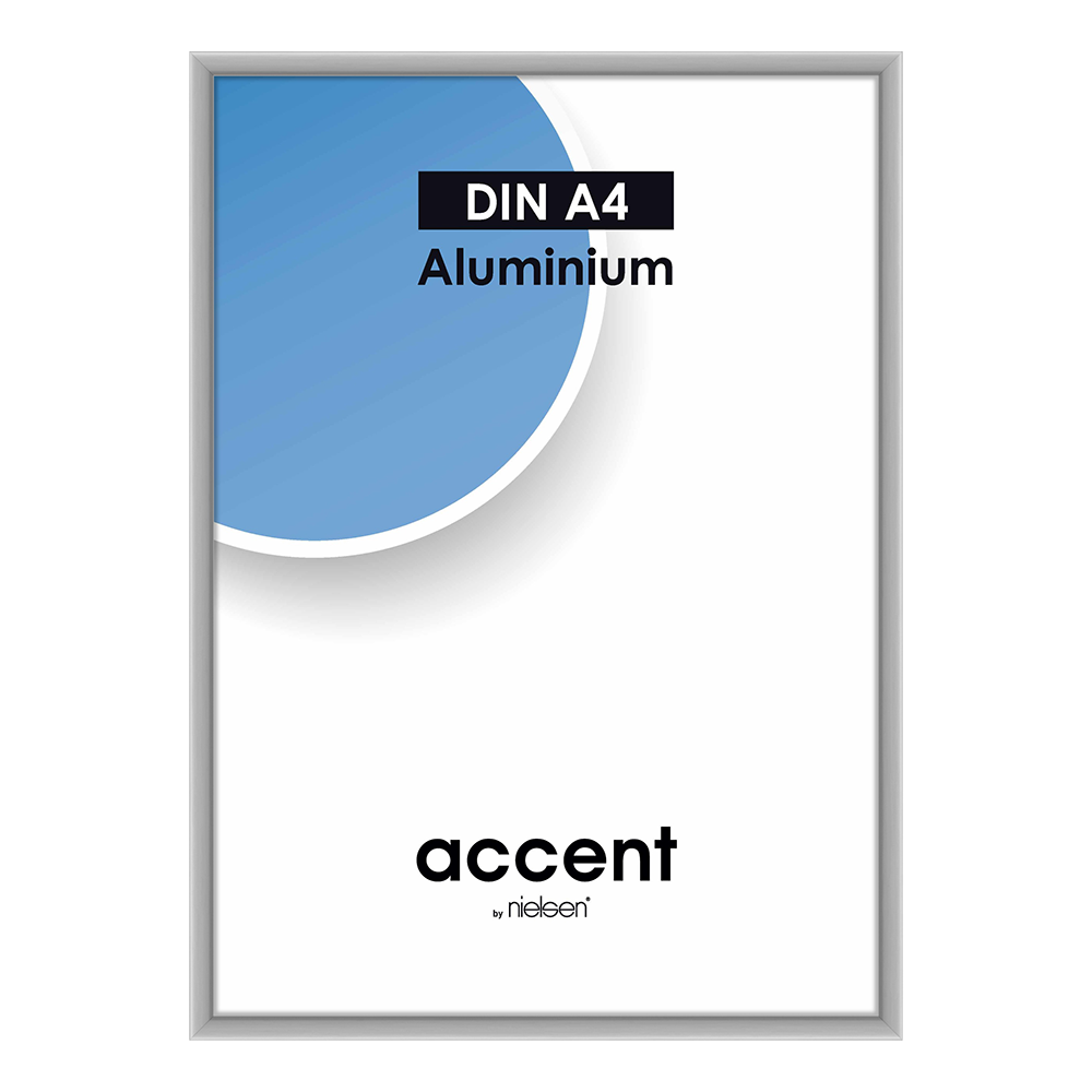 Nielsen design Nielsen ramka na zdjęcia 53224 akcent matowe srebro 13x18 cm