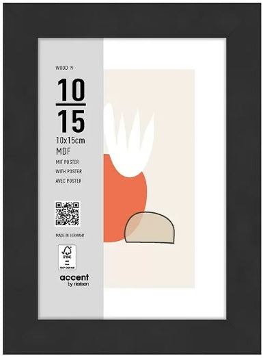 Nielsen design Nielsen ramka na zdjęcia 5411126 super 8 czarna 10x15 cm