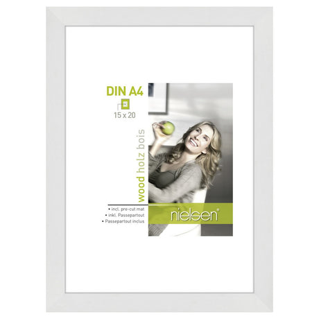 Nielsen design Nielsen ramka na zdjęcia 8988042 apollon biała 18x24 13x18 cm