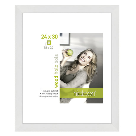 Nielsen design Nielsen ramka na zdjęcia 8988007 apollon biała 24x30 18x24 cm