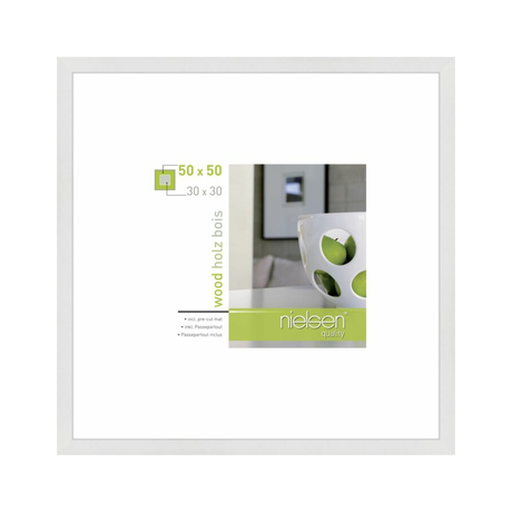 Nielsen design Nielsen ramka na zdjęcia 8988054 apollon biała 50x50 30x30 cm