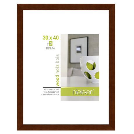 Nielsen design Nielsen ramka na zdjęcia 8988019 apollon wenge 30x40 21x29,7 cm