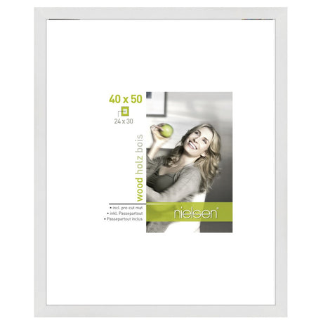 Nielsen design nielsen ramka na zdjęcie 8988025 apollon srebrna 40x50 cm