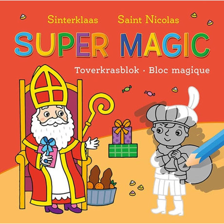 Super magiczny blok do drapania Deltas Sinterklaas