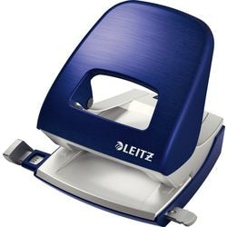 Dziurkacz Leitz style new nexxt tytanowo-niebieski, 2 dziurki, 30 arkuszy