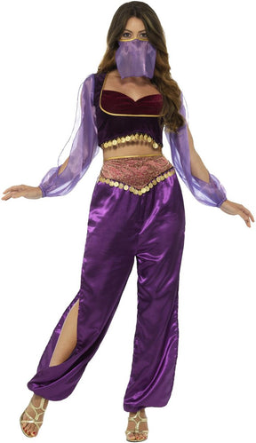Smiffys kostuum -m- arabian princess paars